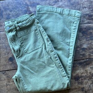 Rollas High Rise Wide Leg Jeans